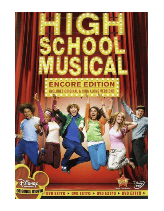 Disney Movies > DVD DVD: High School Musical 786936693652 DINY04954900DVD