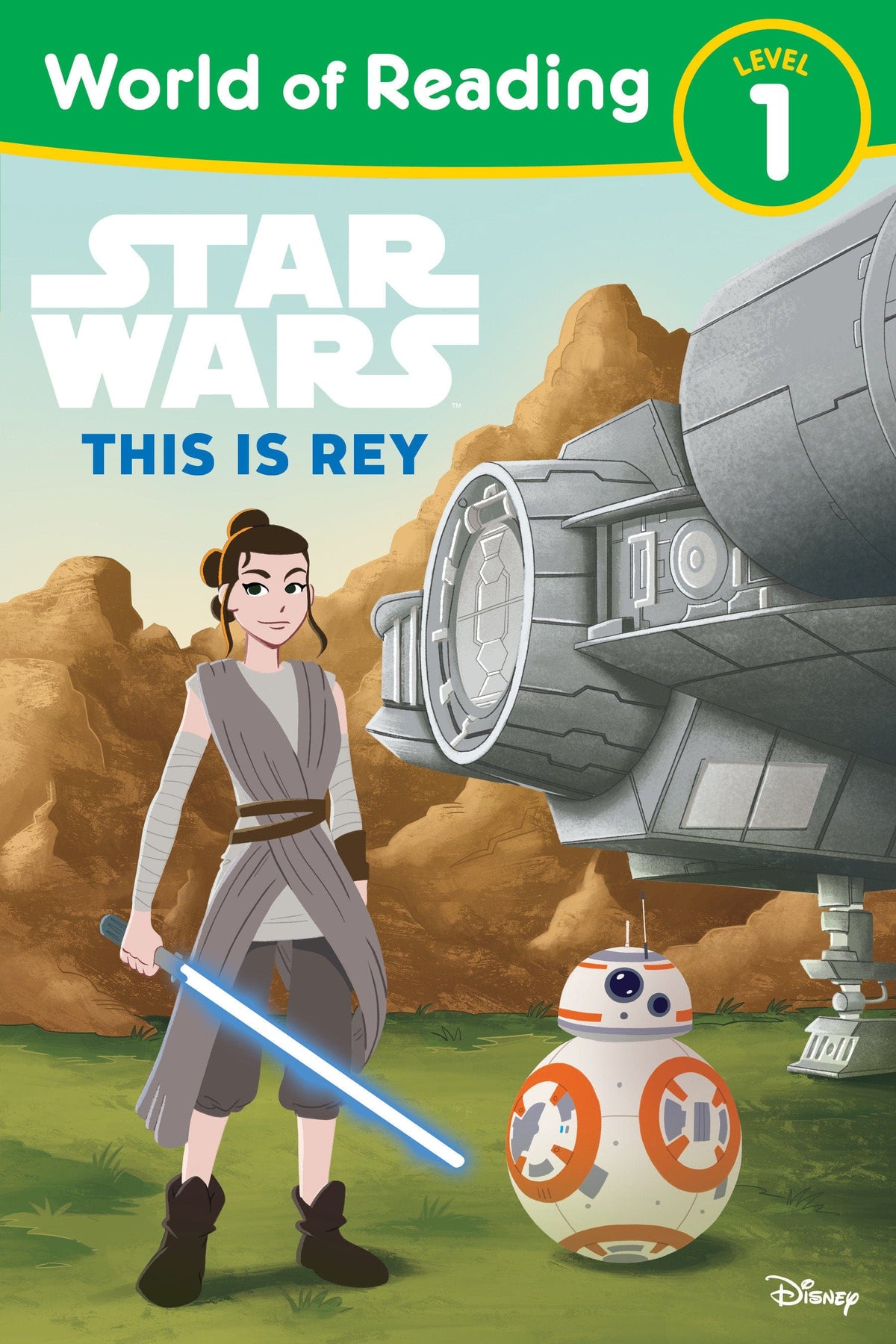 Disney Publishing Group Graphic Novel World of Reading: Star Wars: This is Rey 9781368108225 PRH-9781368108225
