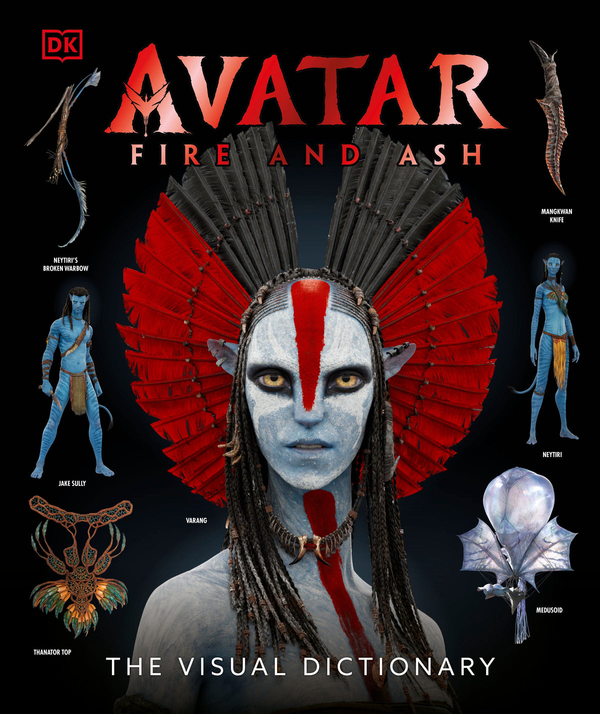 DK Graphic Novel Avatar Fire and Ash The Visual Dictionary HC 9798217126415 PRH-9798217126415