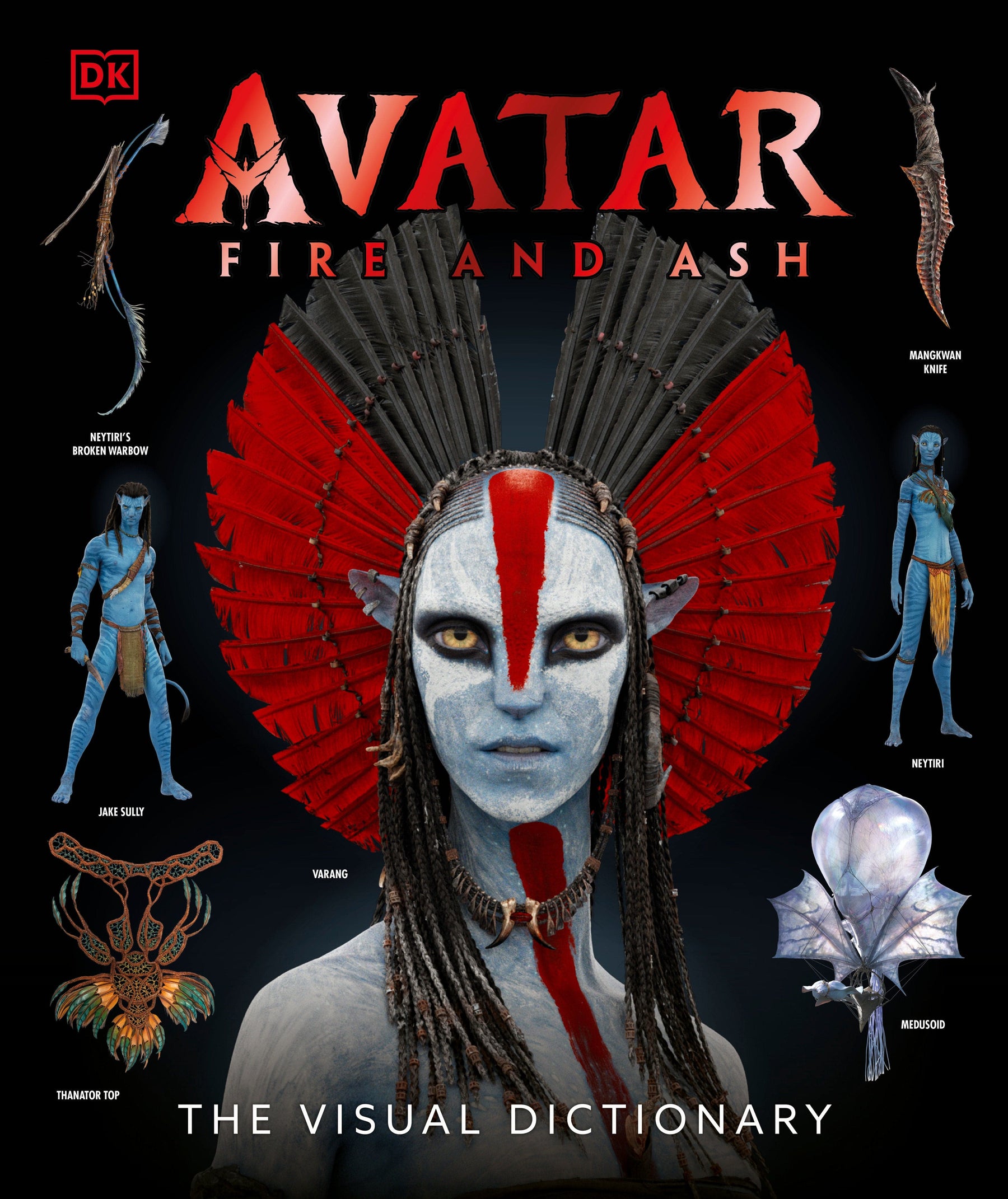 DK Graphic Novel Avatar Fire and Ash The Visual Dictionary HC 9798217126415 PRH-9798217126415