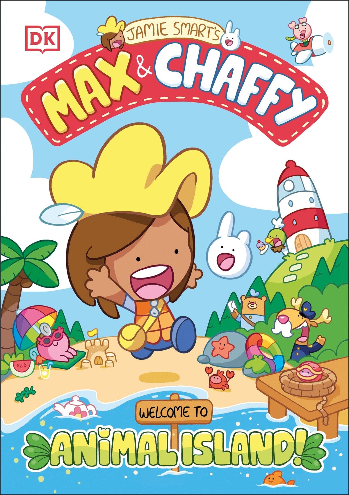 DK Graphic Novel Max and Chaffy: Welcome to Animal Island 9780593965290 PRH-9780593965290