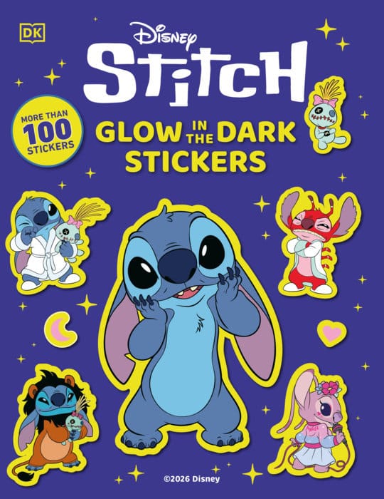 DK Publishing Books > Activity Books Disney Stitch Glow in the Dark Ultimate Sticker Book 9798217310142 PRH-9798217310142