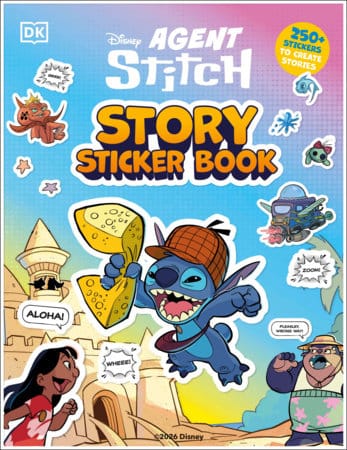 DK Publishing Books Disney Stitch Story Sticker Book 9798217307852 PRH-9798217307852