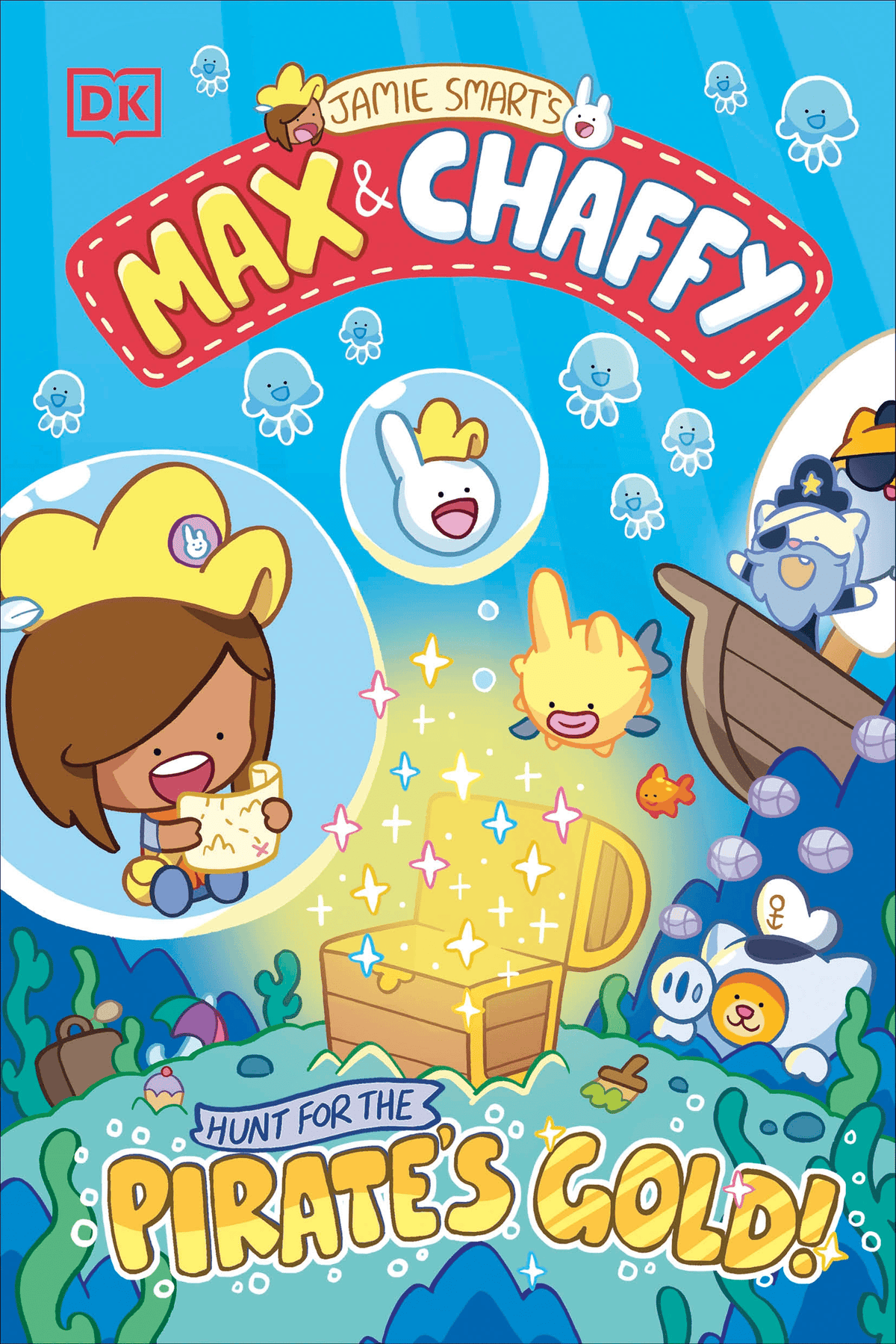 Dk Publishing Graphic Novel > Kids Max and Chaffy: Hunt for the Pirate's Gold 9798217133819 PRH-9798217133819