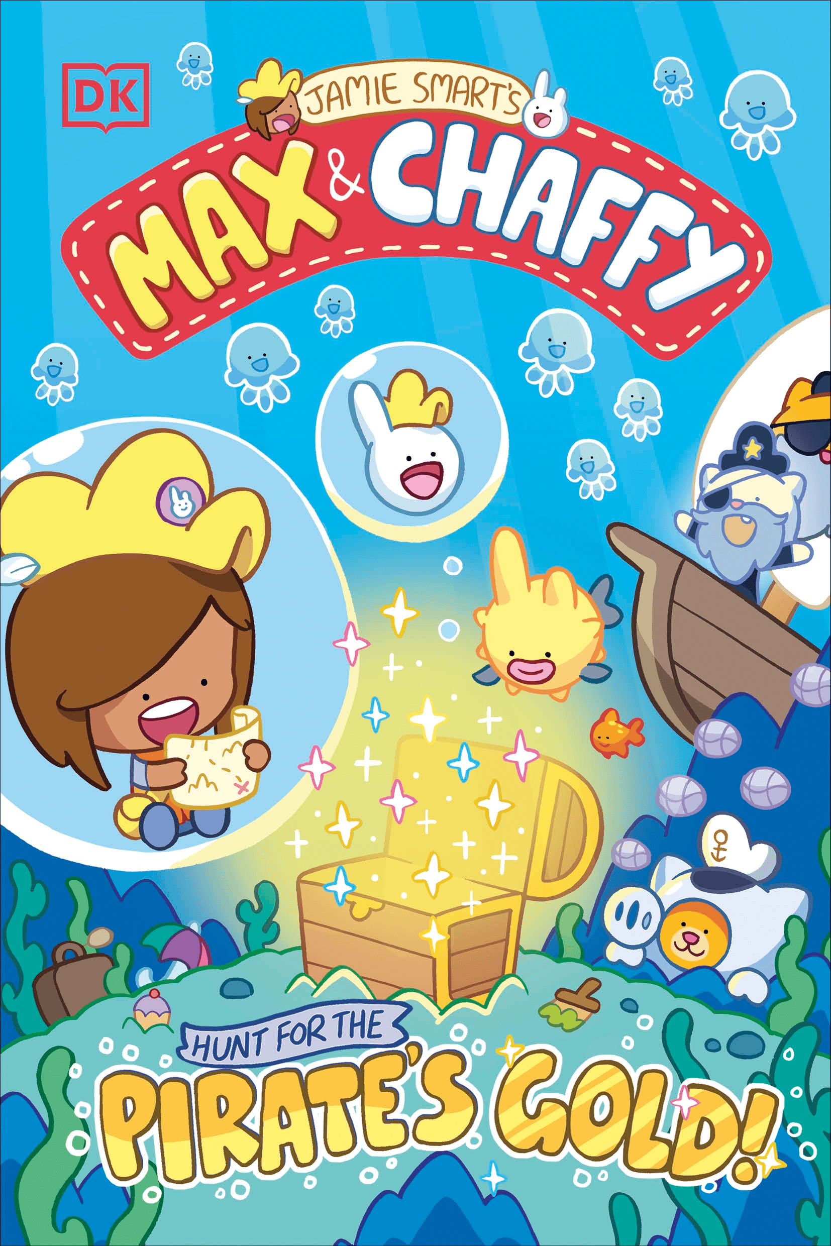 Dk Publishing Graphic Novel > Kids Max and Chaffy: Hunt for the Pirate's Gold 9798217133819 PRH-9798217133819