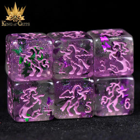 DNDDICE.COM Dice Fairy Flight 11 Dice Set 758890750689 ER11FAIRY