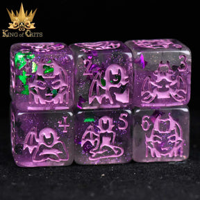 DNDDICE.COM Dice Fairy Flight 11 Dice Set 758890750689 ER11FAIRY