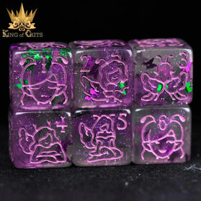 DNDDICE.COM Dice Fairy Flight 11 Dice Set 758890750689 ER11FAIRY