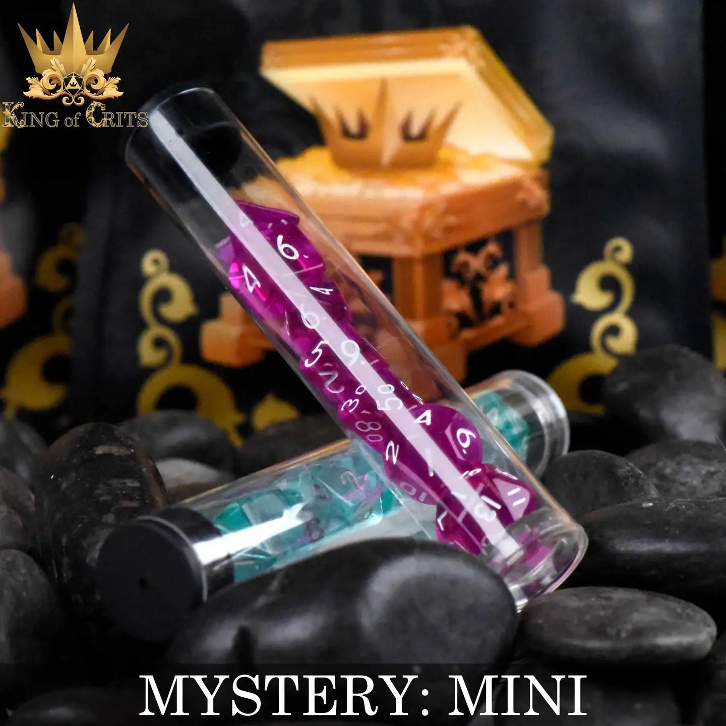 DNDDICE.COM Dice King of Crits Mystery Dice - 10mm Mini 758890740864 MYSTERY05