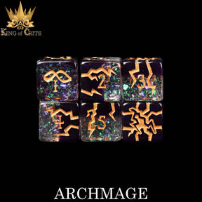DNDDICE.COM Dice > Other Dice Archmage - 11 Dice Set 758890746484 ER11MAGE