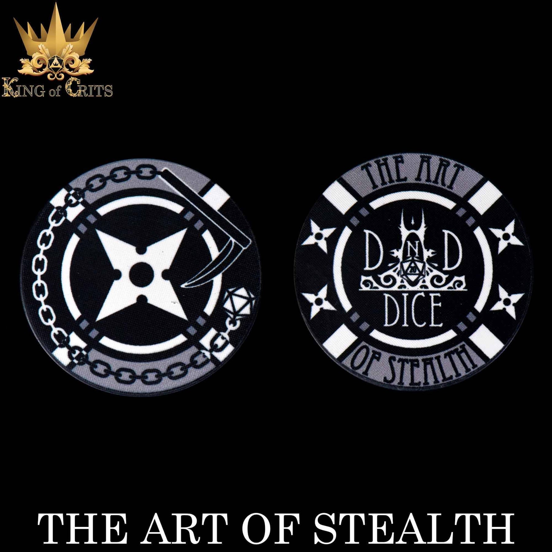 DNDDICE.COM Dice > Other Dice Art of Stealth - 11 Dice Set 758890742530 ER11TAOS
