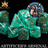 DNDDICE.COM Dice > Other Dice Artificer's Arsenal - 11 Dice Set 758890748266 ER11GEAR