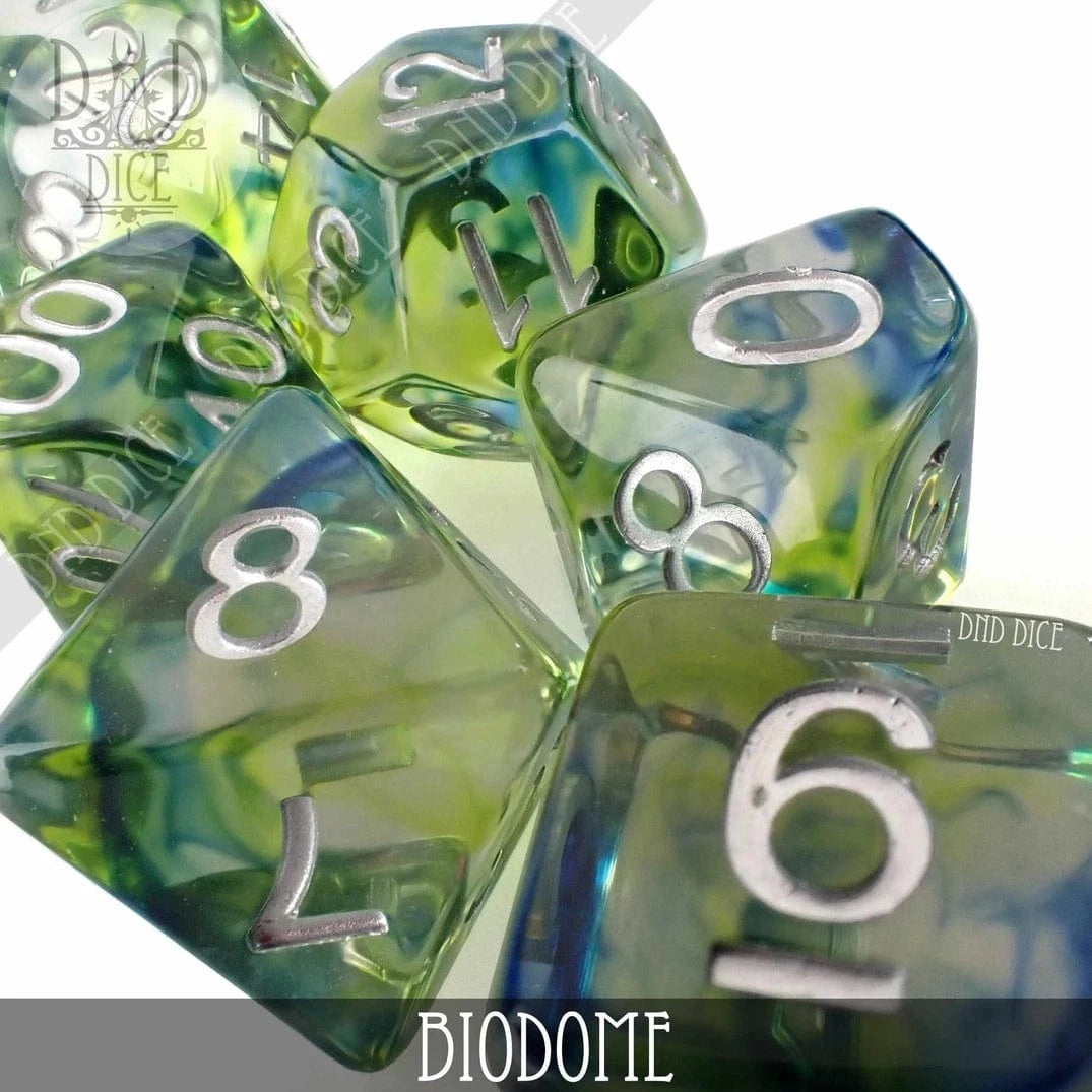 DNDDICE.COM Dice > Other Dice Biodome 7 Dice Set 758890742936 PR07BIOD