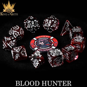 DNDDICE.COM Dice > Other Dice Blood Hunter - 11 Dice Set 758890746118 ER11BLOOD