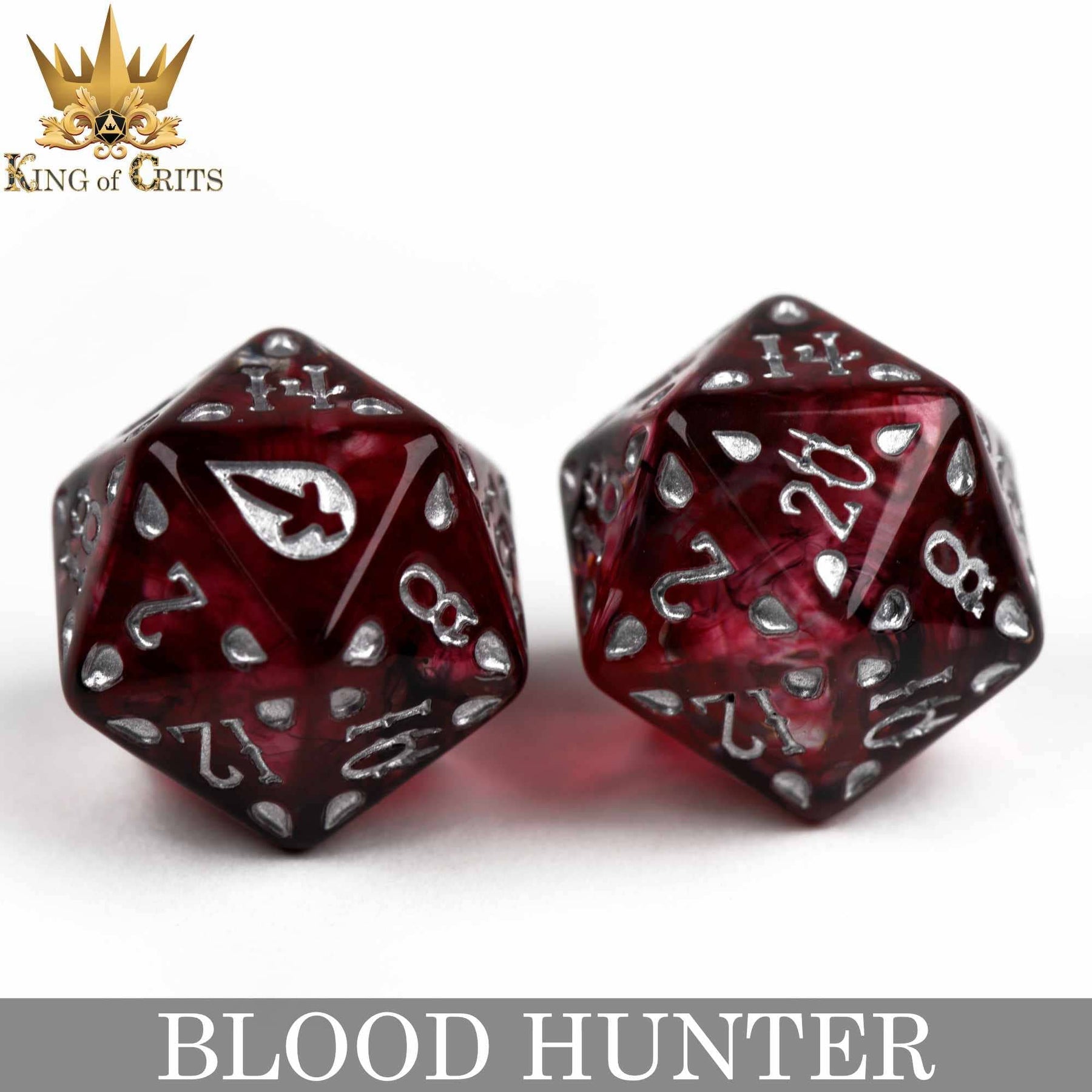 DNDDICE.COM Dice > Other Dice Blood Hunter - 11 Dice Set 758890746118 ER11BLOOD