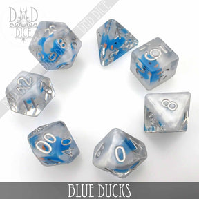 DNDDICE.COM Dice > Other Dice Blue Ducks 758890743407 PR07BLDU