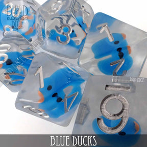 DNDDICE.COM Dice > Other Dice Blue Ducks 758890743407 PR07BLDU