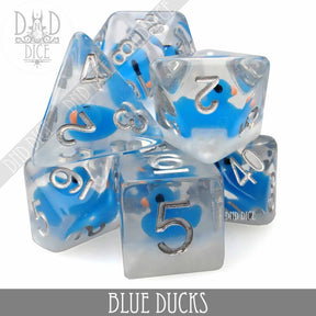 DNDDICE.COM Dice > Other Dice Blue Ducks 758890743407 PR07BLDU