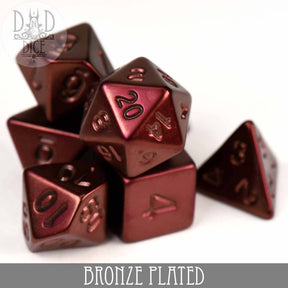 DNDDICE.COM Dice > Other Dice Bronze Plated 758890749591 PA07BRONZE