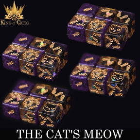 DNDDICE.COM Dice > Other Dice Cat's Meow - 11 Dice Set 758890743414 ER11CATS