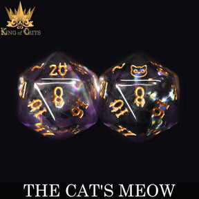 DNDDICE.COM Dice > Other Dice Cat's Meow - 11 Dice Set 758890743414 ER11CATS