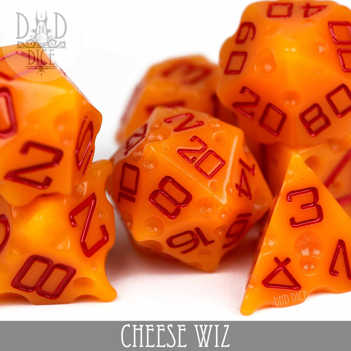 DNDDICE.COM Dice > Other Dice Cheese Wiz 758890746514 PR07CHEESE