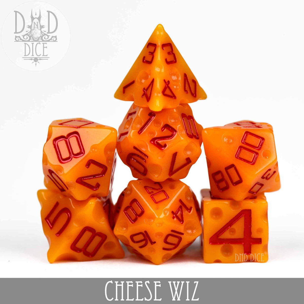 DNDDICE.COM Dice > Other Dice Cheese Wiz 758890746514 PR07CHEESE
