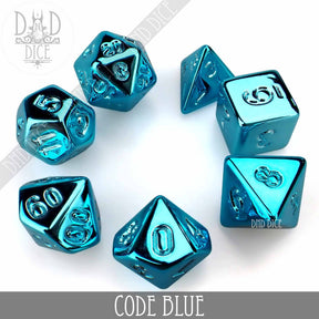 DNDDICE.COM Dice > Other Dice Code Blue 758890743650 PA07CBLU
