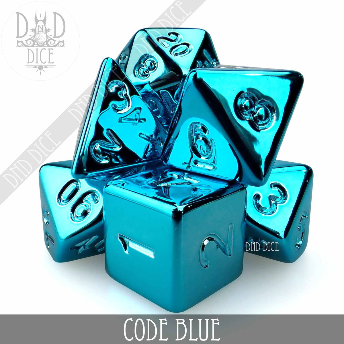 DNDDICE.COM Dice > Other Dice Code Blue 758890743650 PA07CBLU