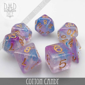 DNDDICE.COM Dice > Other Dice Cotton Candy 758890739110 PR07CTNC