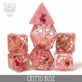 DNDDICE.COM Dice > Other Dice Crypto Rose 758890749607 PR07ROSE