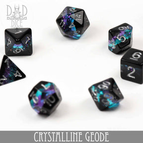 DNDDICE.COM Dice > Other Dice Crystalline Geode 758890746323 PR07GEODE