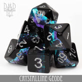 DNDDICE.COM Dice > Other Dice Crystalline Geode 758890746323 PR07GEODE