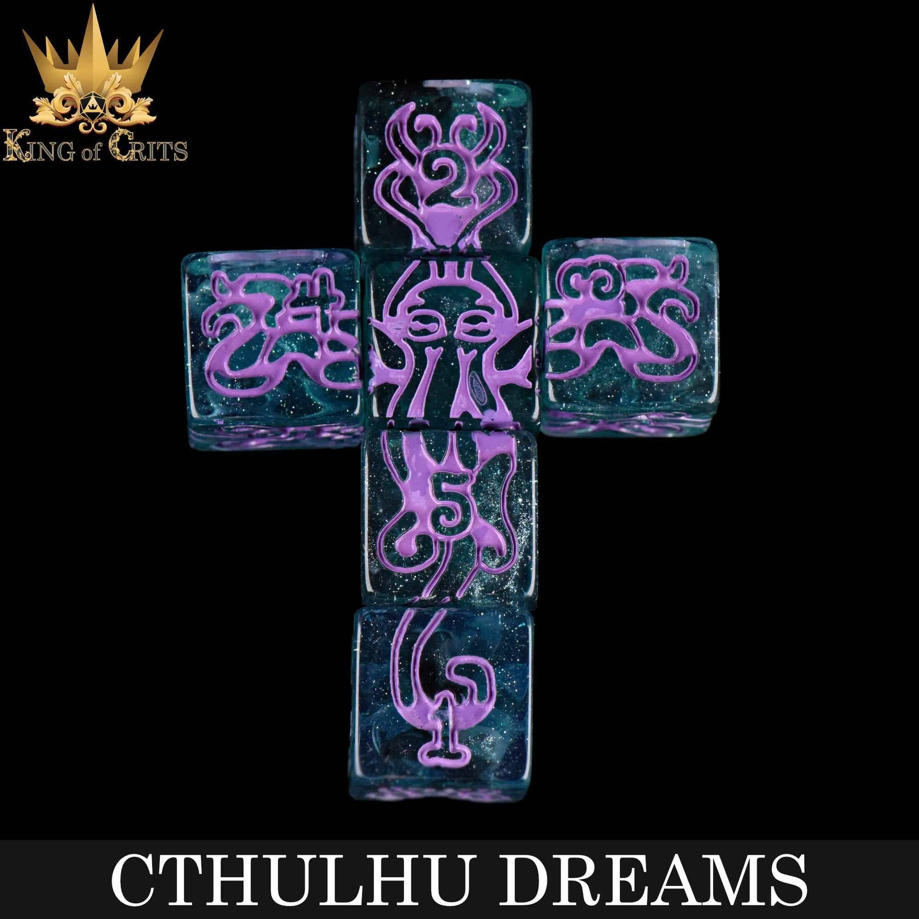 DNDDICE.COM Dice > Other Dice Cthulhu Dreams - 11 Dice Set 758890749720 ER11CTHULHU