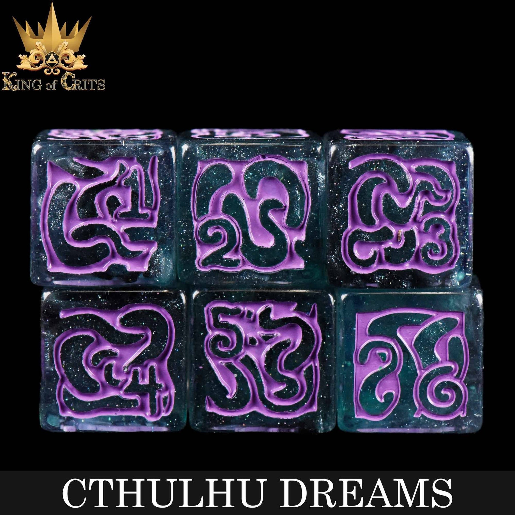DNDDICE.COM Dice > Other Dice Cthulhu Dreams - 11 Dice Set 758890749720 ER11CTHULHU