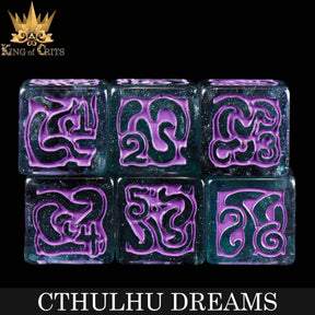 DNDDICE.COM Dice > Other Dice Cthulhu Dreams - 11 Dice Set 758890749720 ER11CTHULHU