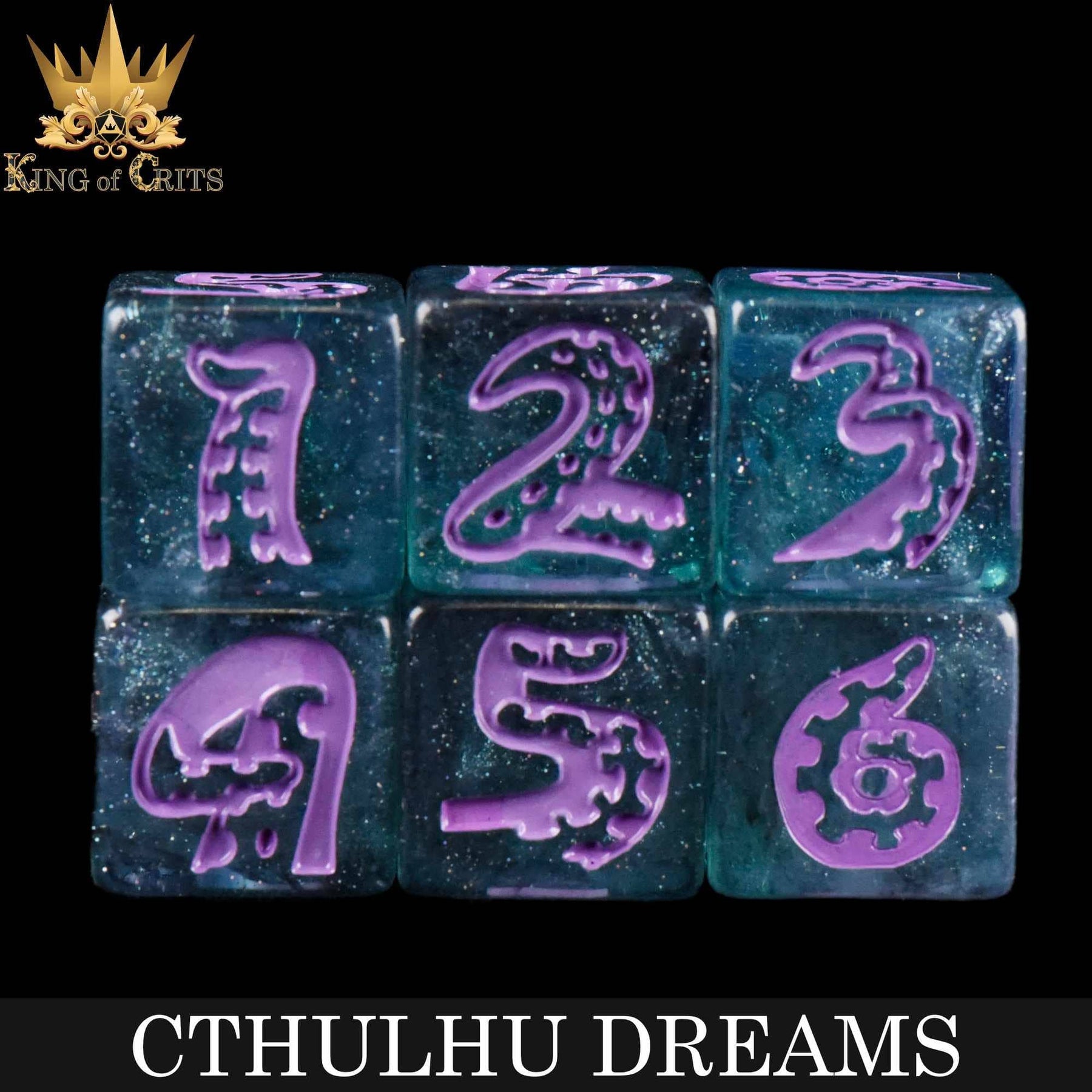 DNDDICE.COM Dice > Other Dice Cthulhu Dreams - 11 Dice Set 758890749720 ER11CTHULHU