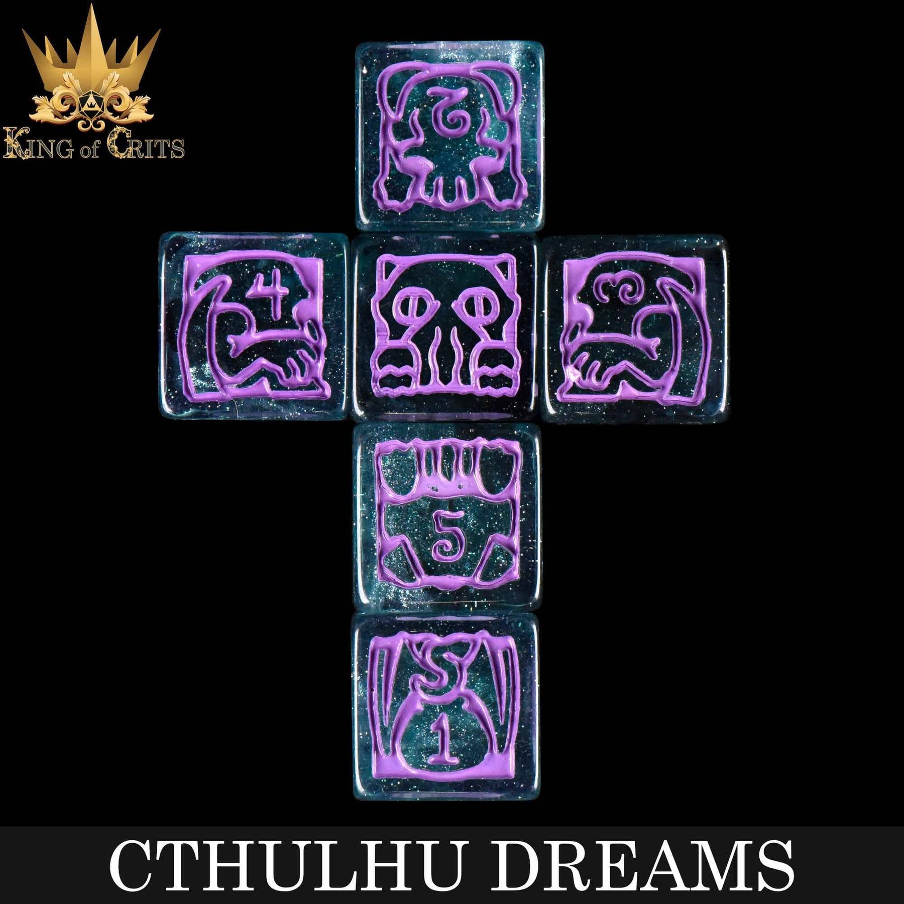 DNDDICE.COM Dice > Other Dice Cthulhu Dreams - 11 Dice Set 758890749720 ER11CTHULHU