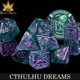 DNDDICE.COM Dice > Other Dice Cthulhu Dreams - 11 Dice Set 758890749720 ER11CTHULHU