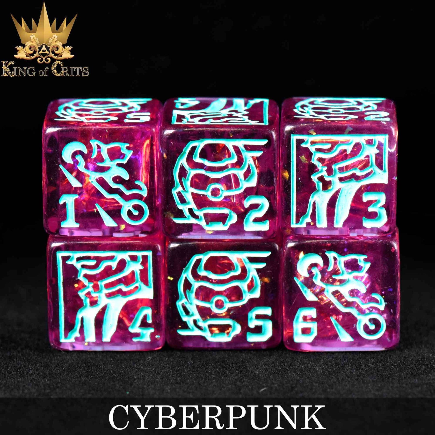 DNDDICE.COM Dice > Other Dice Cyberpunk - 11 Dice Set 758890749379 ER11PUNK
