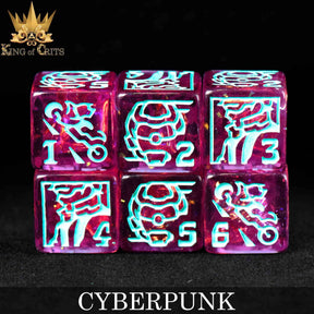 DNDDICE.COM Dice > Other Dice Cyberpunk - 11 Dice Set 758890749379 ER11PUNK