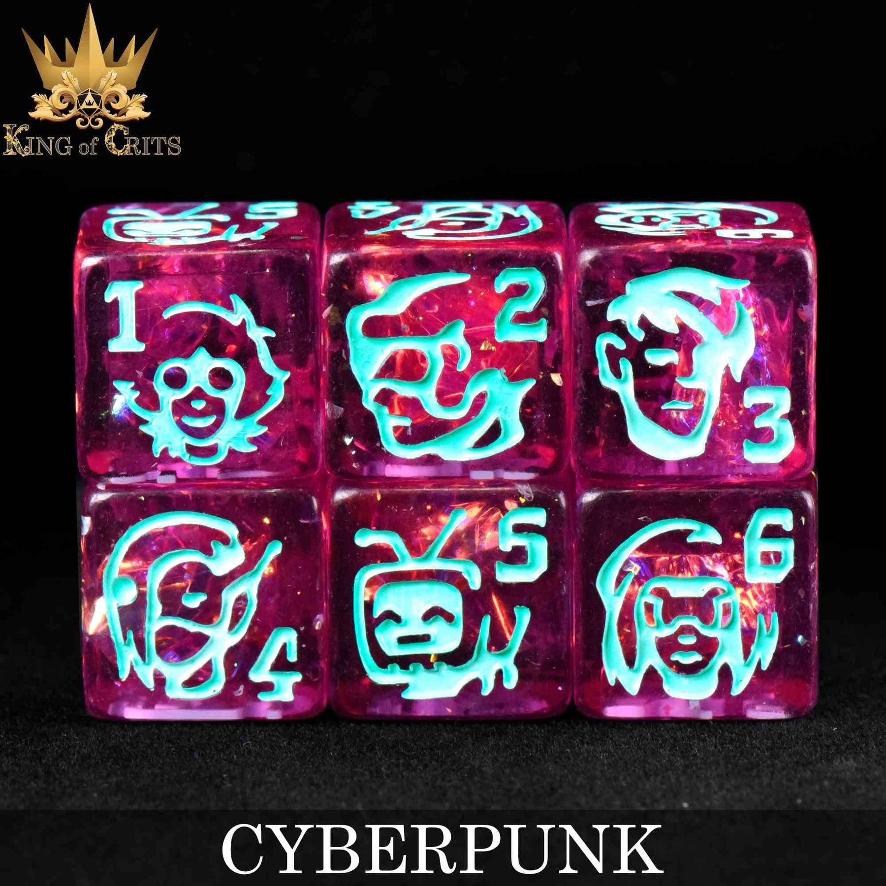 DNDDICE.COM Dice > Other Dice Cyberpunk - 11 Dice Set 758890749379 ER11PUNK