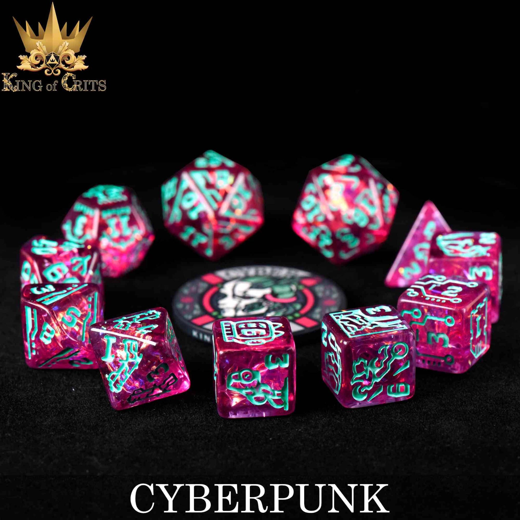 DNDDICE.COM Dice > Other Dice Cyberpunk - 11 Dice Set 758890749379 ER11PUNK
