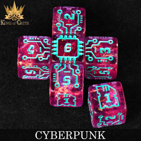 DNDDICE.COM Dice > Other Dice Cyberpunk - 11 Dice Set 758890749379 ER11PUNK