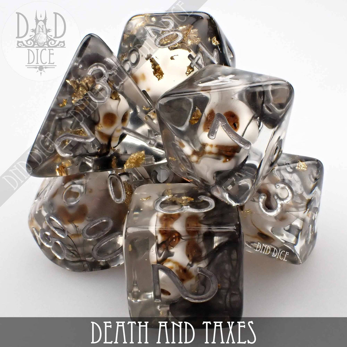DNDDICE.COM Dice > Other Dice Death and Taxes 758890739202 PR07XDXD
