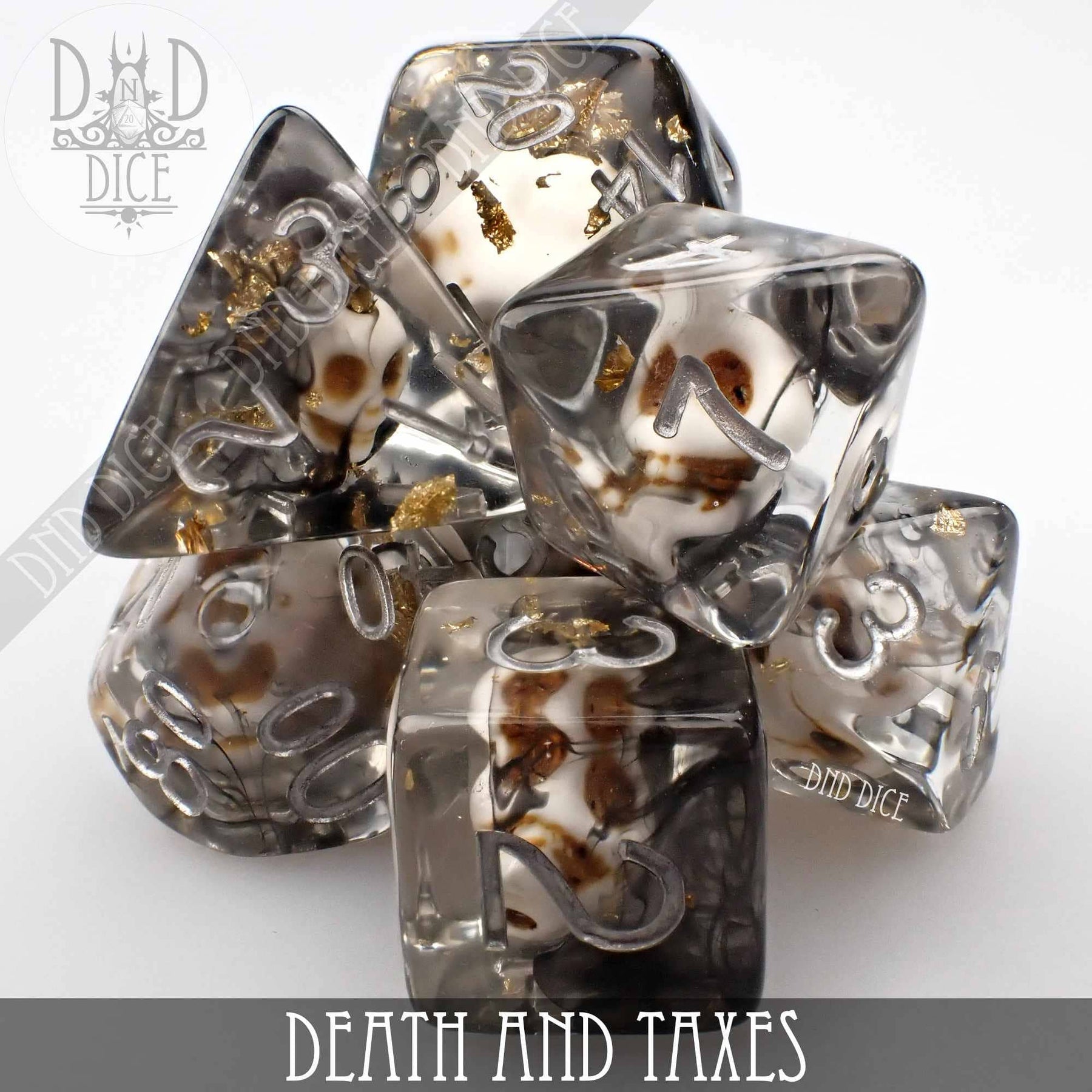 DNDDICE.COM Dice > Other Dice Death and Taxes 758890739202 PR07XDXD