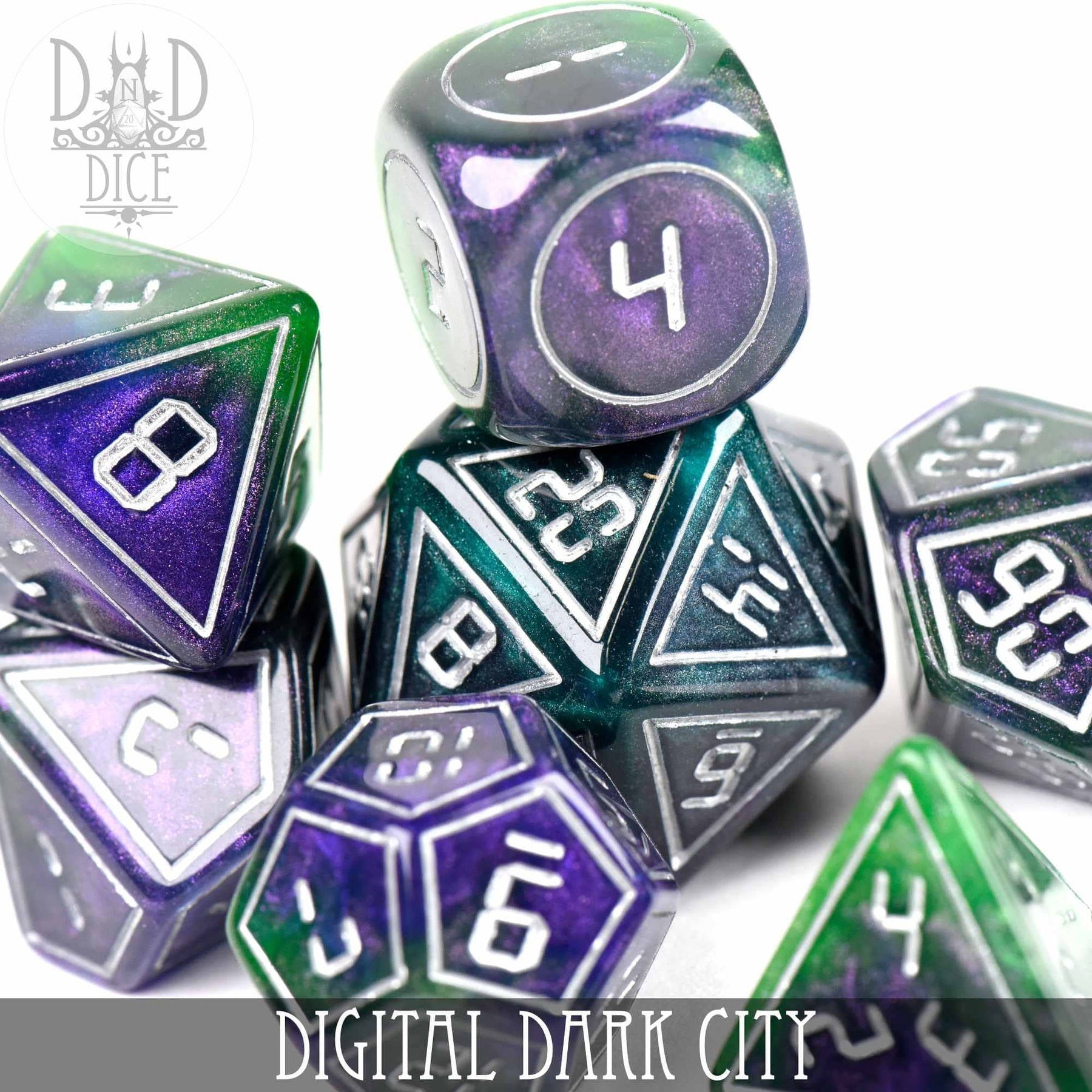 DNDDICE.COM Dice > Other Dice Digital Dark City 758890739301 PR07DDCT