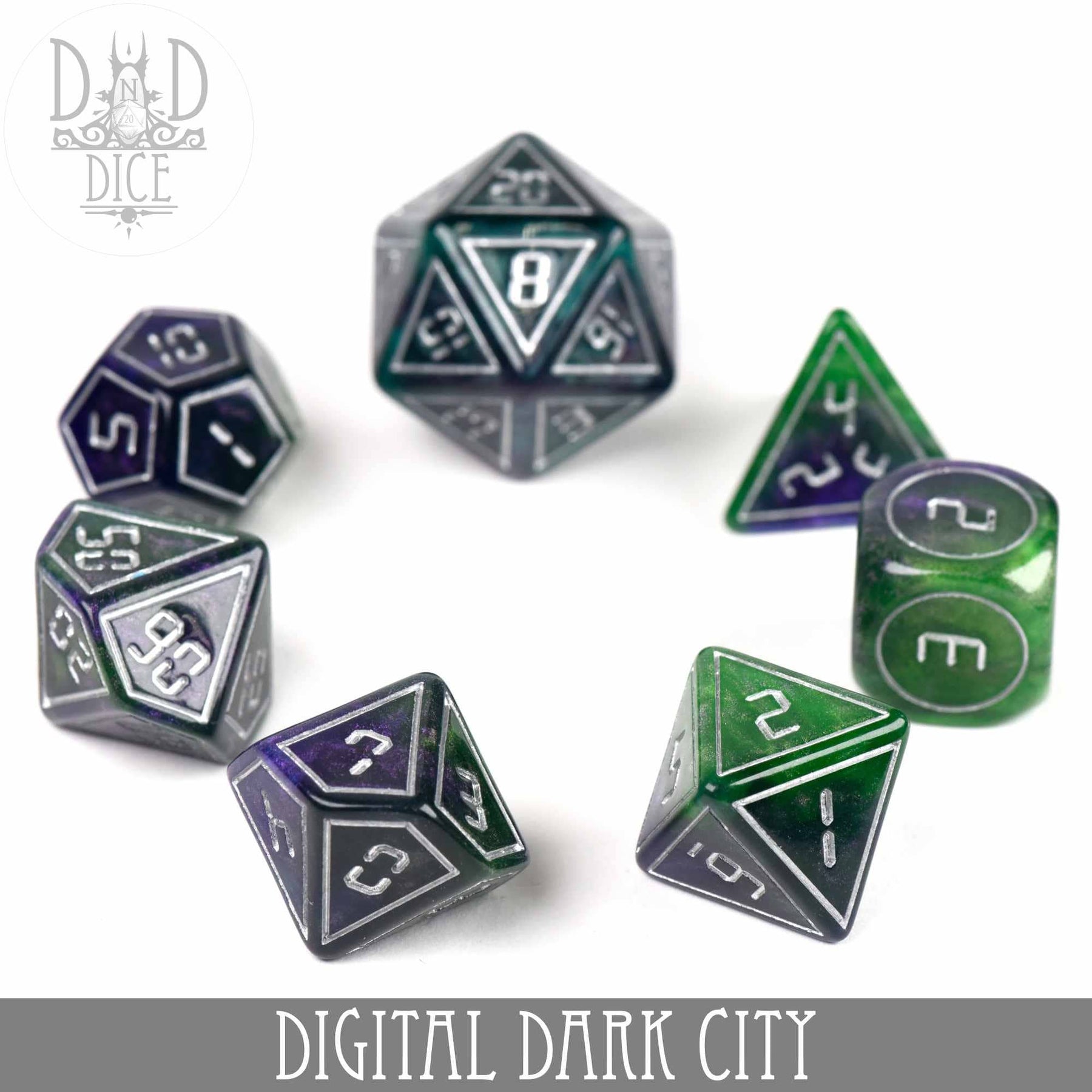 DNDDICE.COM Dice > Other Dice Digital Dark City 758890739301 PR07DDCT