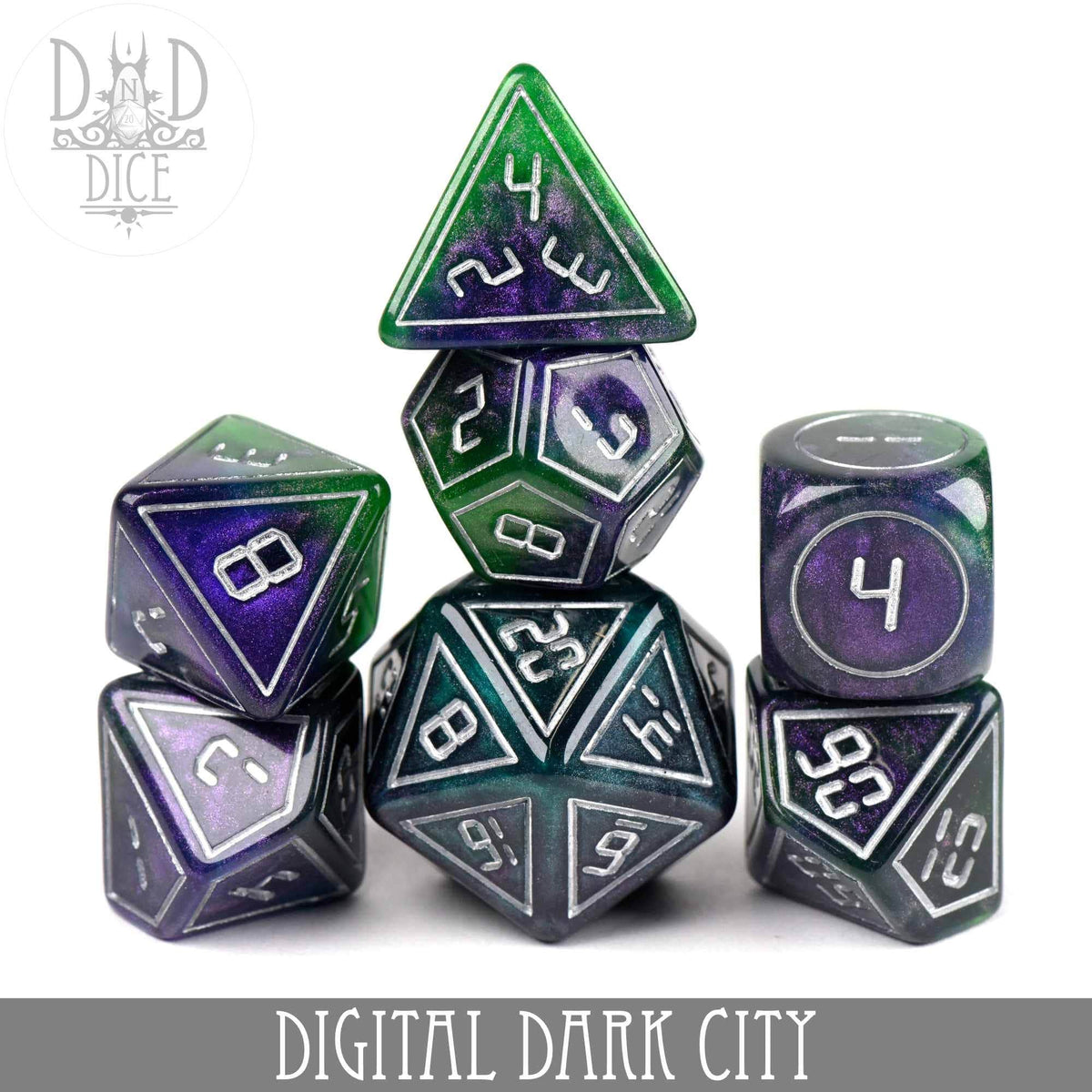DNDDICE.COM Dice > Other Dice Digital Dark City 758890739301 PR07DDCT