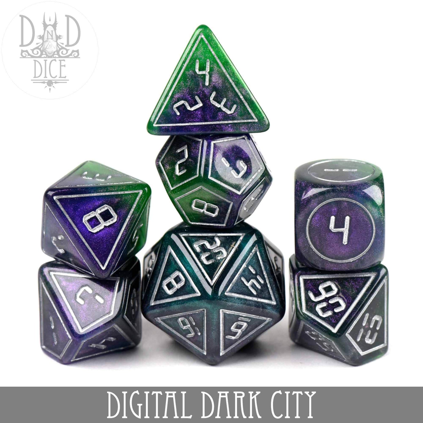 DNDDICE.COM Dice > Other Dice Digital Dark City 758890739301 PR07DDCT